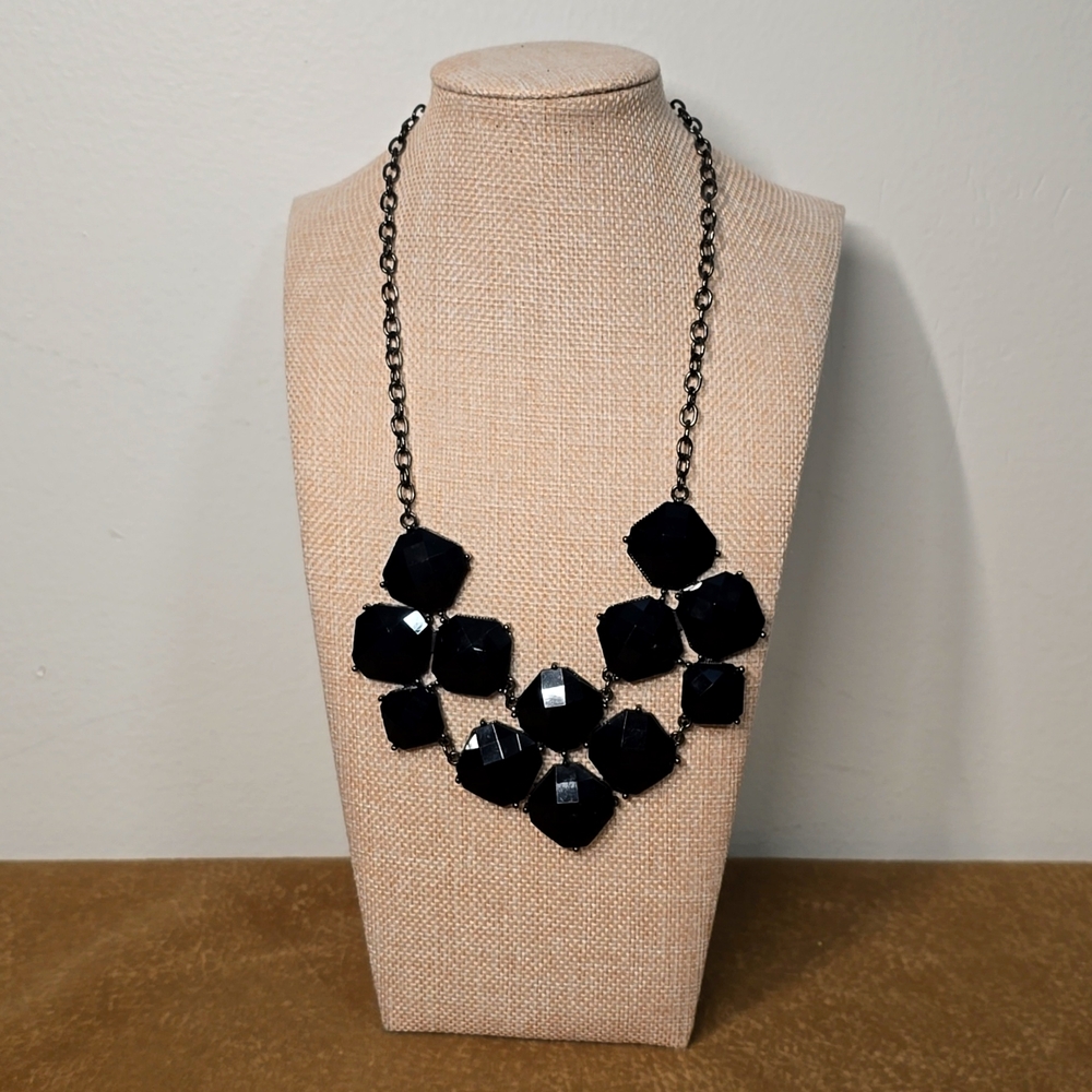Black & Gunmetal Necklace